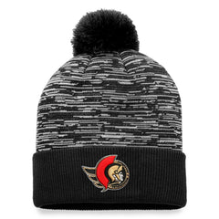 Ottawa Senators Fanatics Defender Cuffed Knit Hat with Pom -  NHL Hats