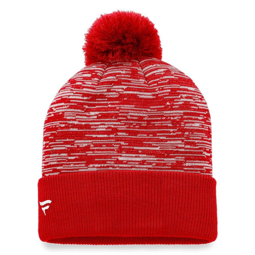 Chicago Blackhawks Fanatics Defender Cuffed Knit Hat with Pom -  NHL Hats