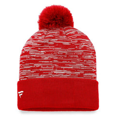 Chicago Blackhawks Fanatics Defender Cuffed Knit Hat with Pom -  NHL Hats