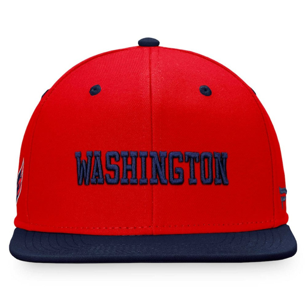 Washington Capitals Fanatics Heritage City Two-Tone Snapback Hat -  NHL Hats
