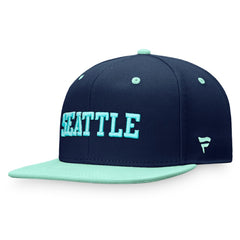 Seattle Kraken Fanatics Heritage City Two-Tone Snapback Hat -  NHL Hats