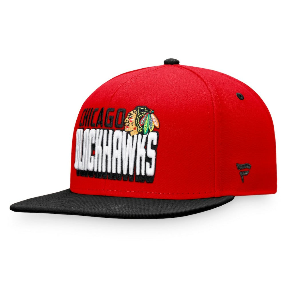 Chicago Blackhawks Fanatics Heritage Retro Two-Tone Snapback Hat -  NHL Hats
