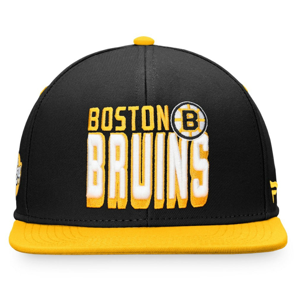 Boston Bruins Fanatics Heritage Retro Two-Tone Snapback Hat -  NHL Hats