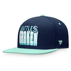 Seattle Kraken Fanatics Heritage Retro Two-Tone Snapback Hat -  NHL Hats