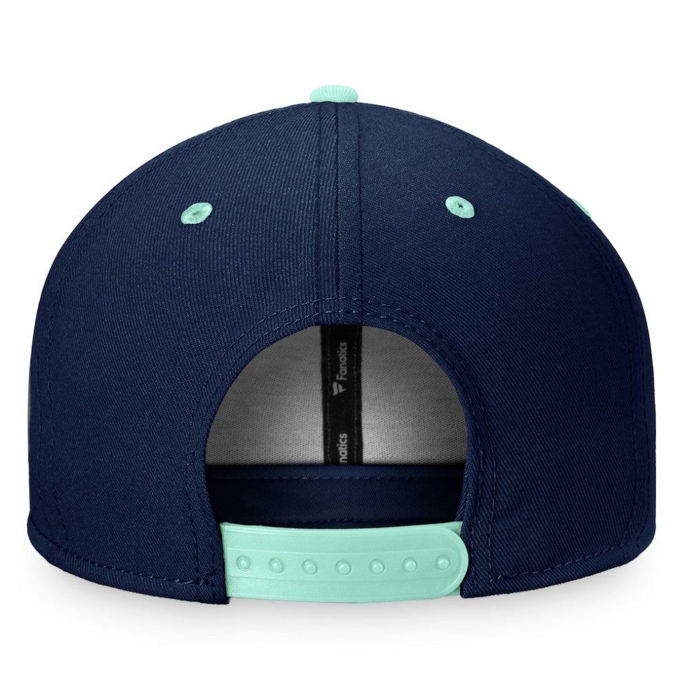 Seattle Kraken Fanatics Heritage Retro Two-Tone Snapback Hat -  NHL Hats