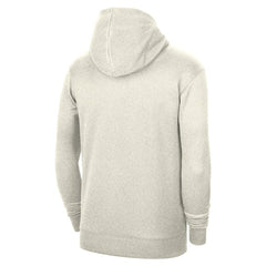 Cream Brooklyn Nets 2022/23 Spotlight On-Court Practice Performance Pullover Hoodie | NBA