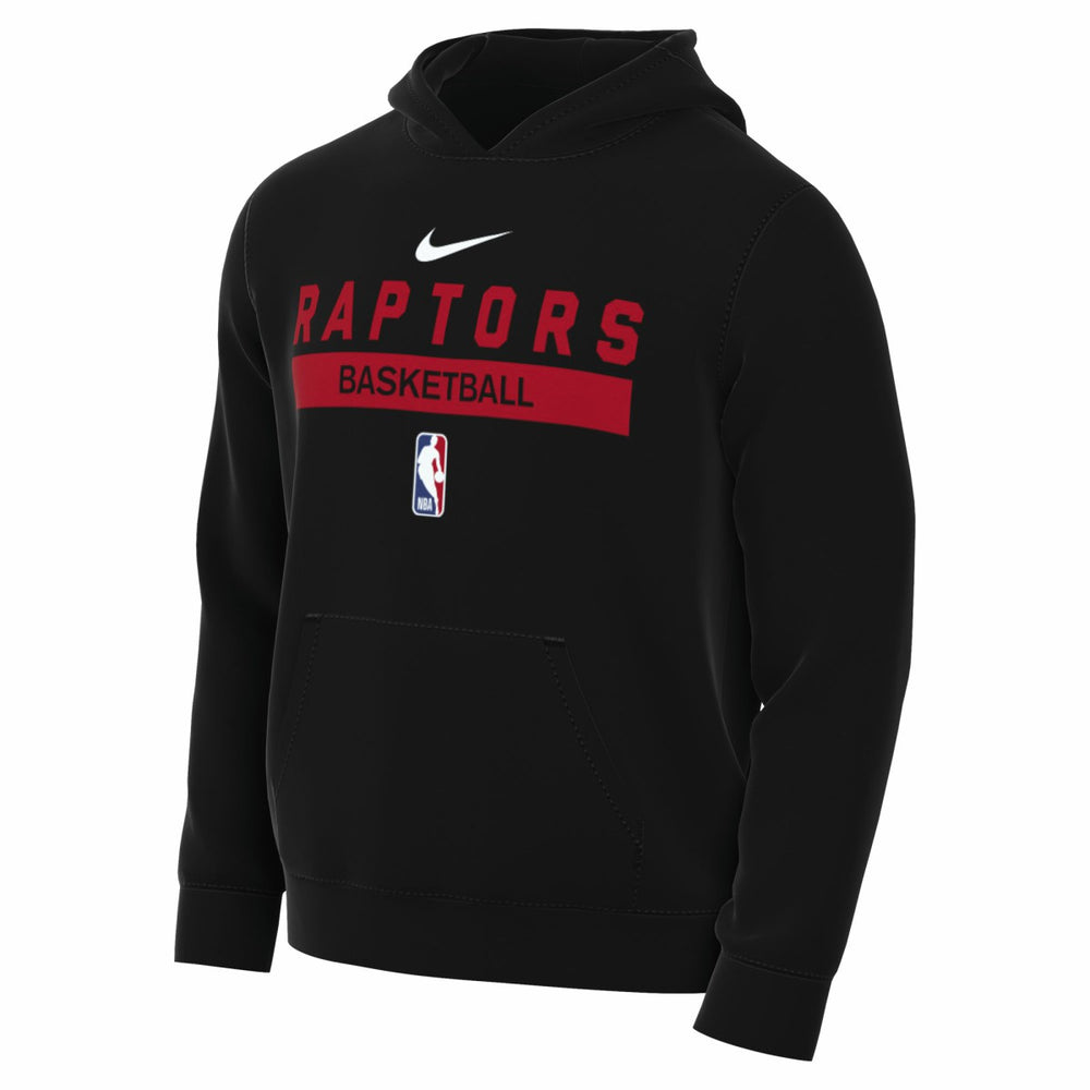 Black Toronto Raptors 2022/23 Spotlight On-Court Practice Performance Pullover Hoodie | NBA