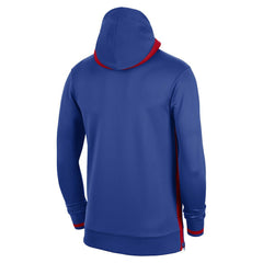 Royal Philadelphia 76ers Authentic Showtime Performance Full-Zip Hoodie | NBA