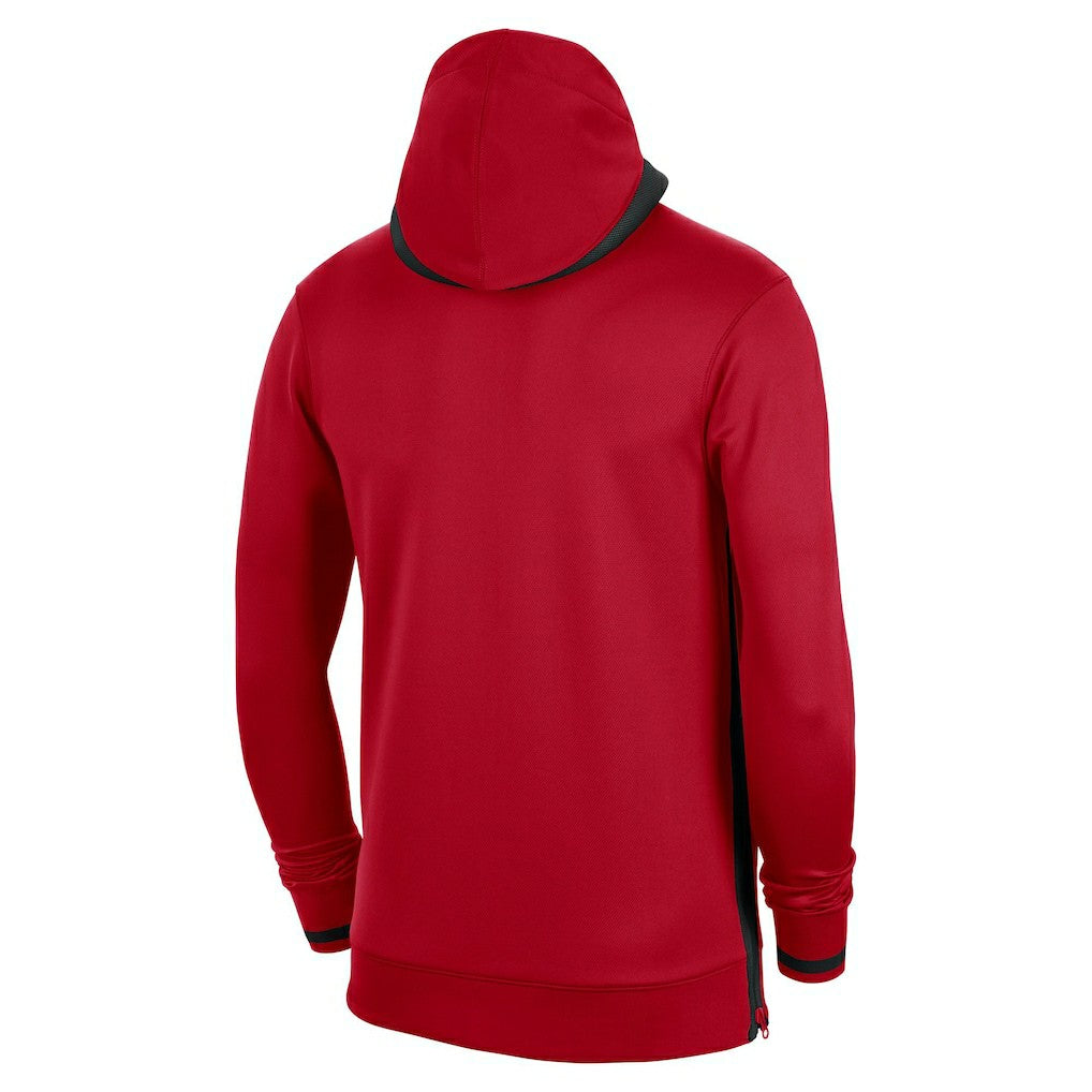 Red Chicago Bulls Authentic Showtime Performance Full-Zip Hoodie | NBA