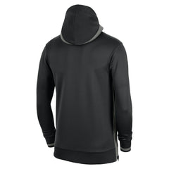 Black Brooklyn Nets Authentic Showtime Performance Full-Zip Hoodie | NBA