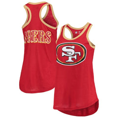 San Francisco 49ers G-III 4Her by Carl Banks Women's Tater Burnout Tank Top | NFL Online