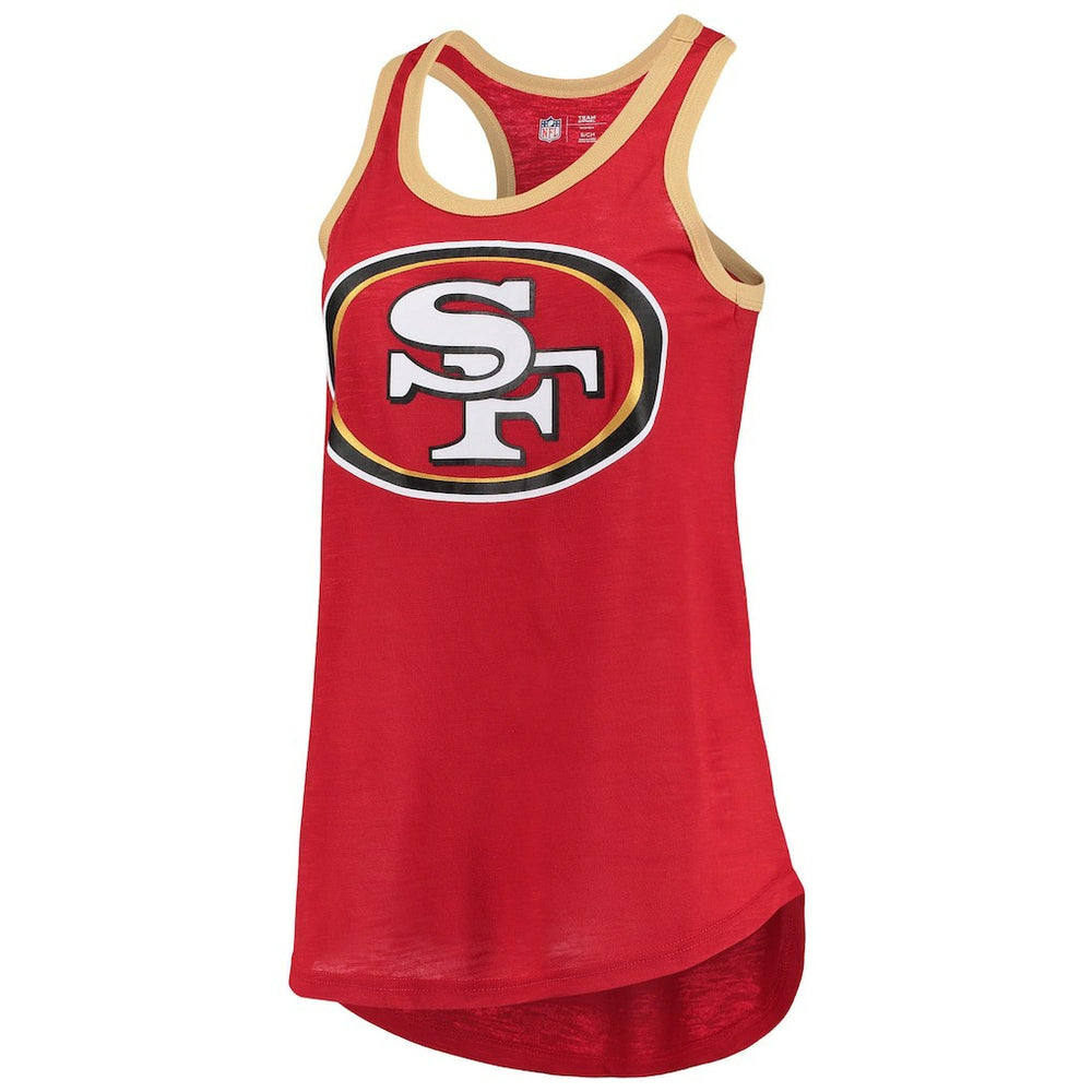 San Francisco 49ers G-III 4Her by Carl Banks Women's Tater Burnout Tank Top | NFL Online