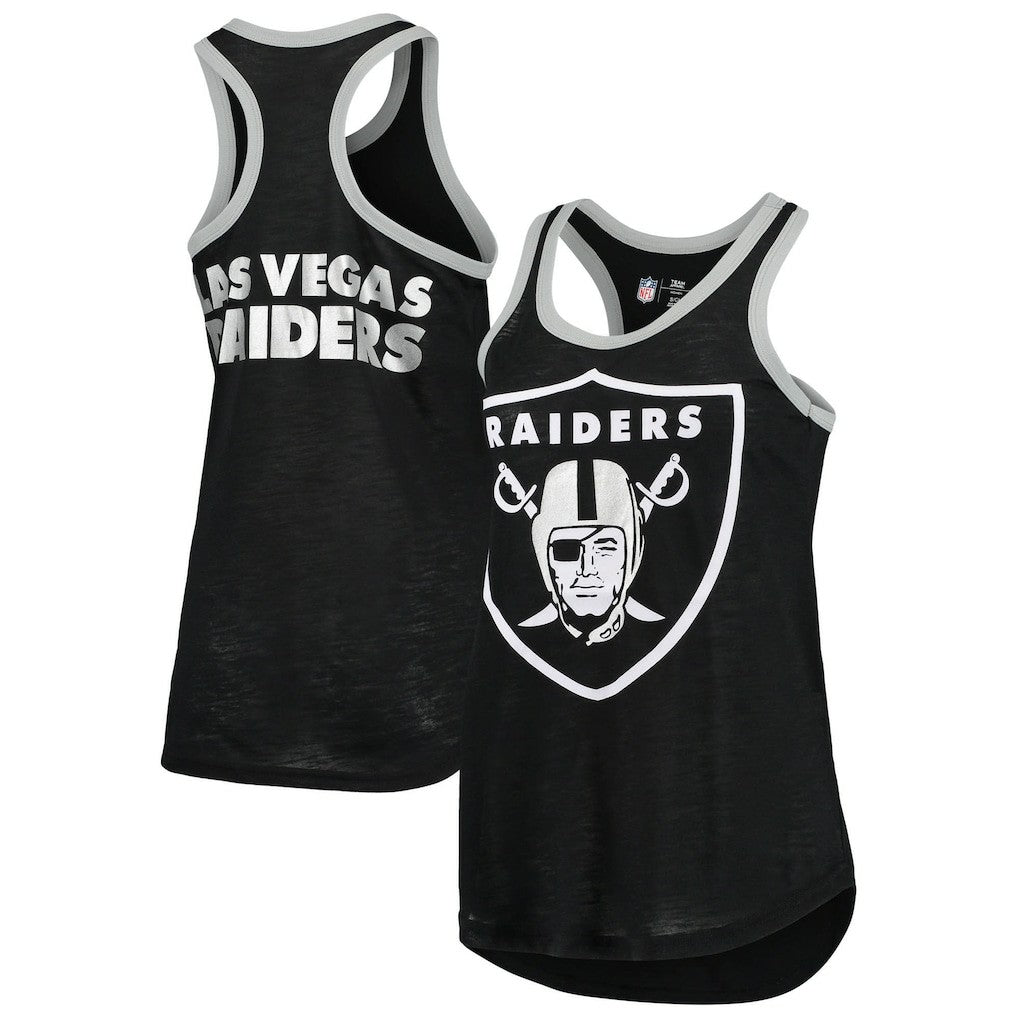 Las Vegas Raiders G-III 4Her by Carl Banks Women's Tater Burnout Tank Top | NFL On sale