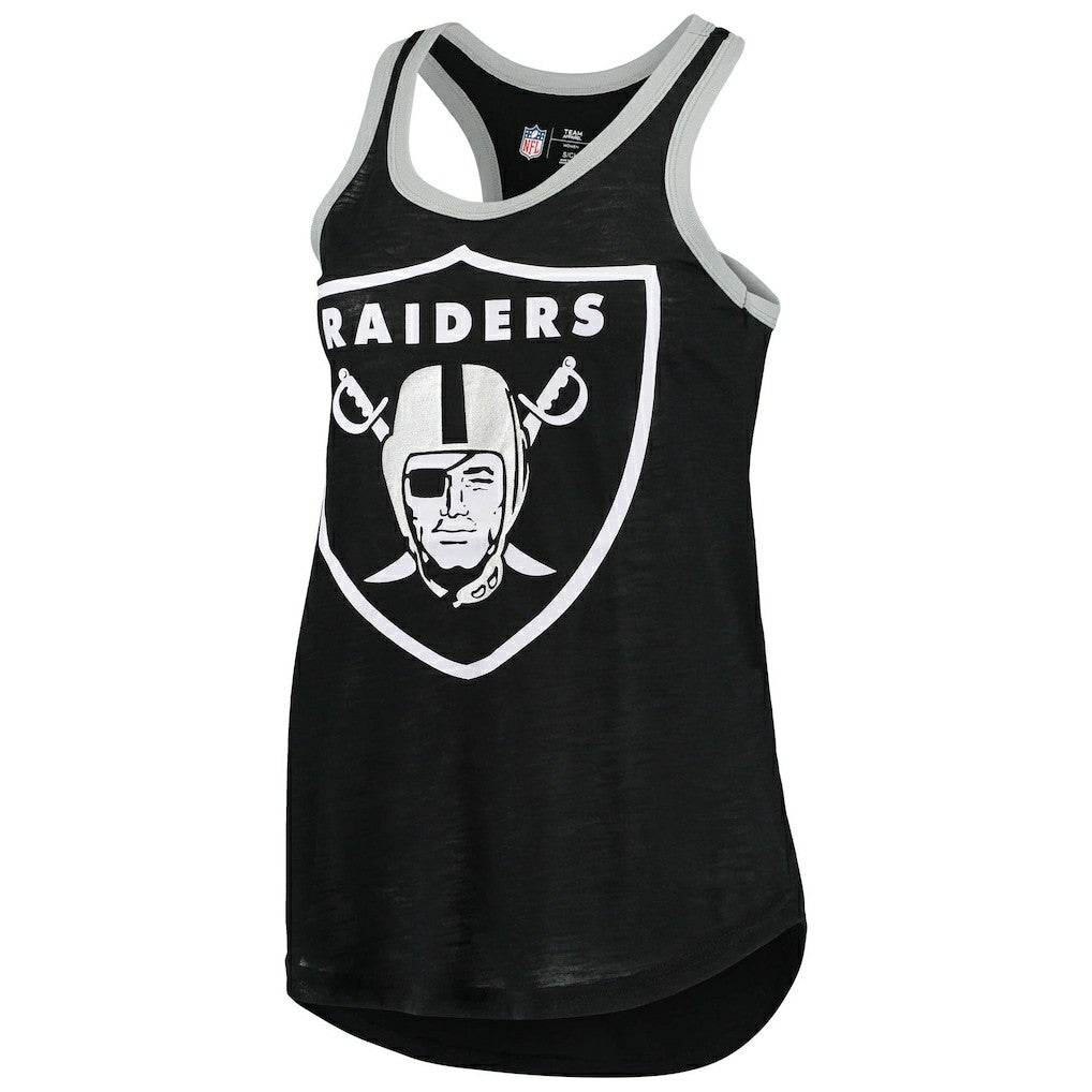 Las Vegas Raiders G-III 4Her by Carl Banks Women's Tater Burnout Tank Top | NFL On sale