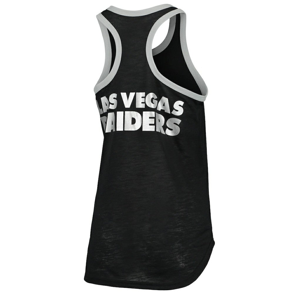 Las Vegas Raiders G-III 4Her by Carl Banks Women's Tater Burnout Tank Top | NFL On sale