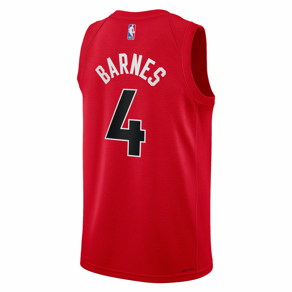 Red Scottie Barnes Toronto Raptors Youth Swingman Jersey | NBA