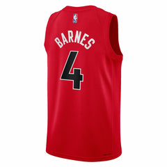 Red Scottie Barnes Toronto Raptors Youth Swingman Jersey | NBA