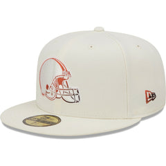 Cleveland Browns Chrome Color Dim 59FIFTY Fitted Hat | NFL Near me