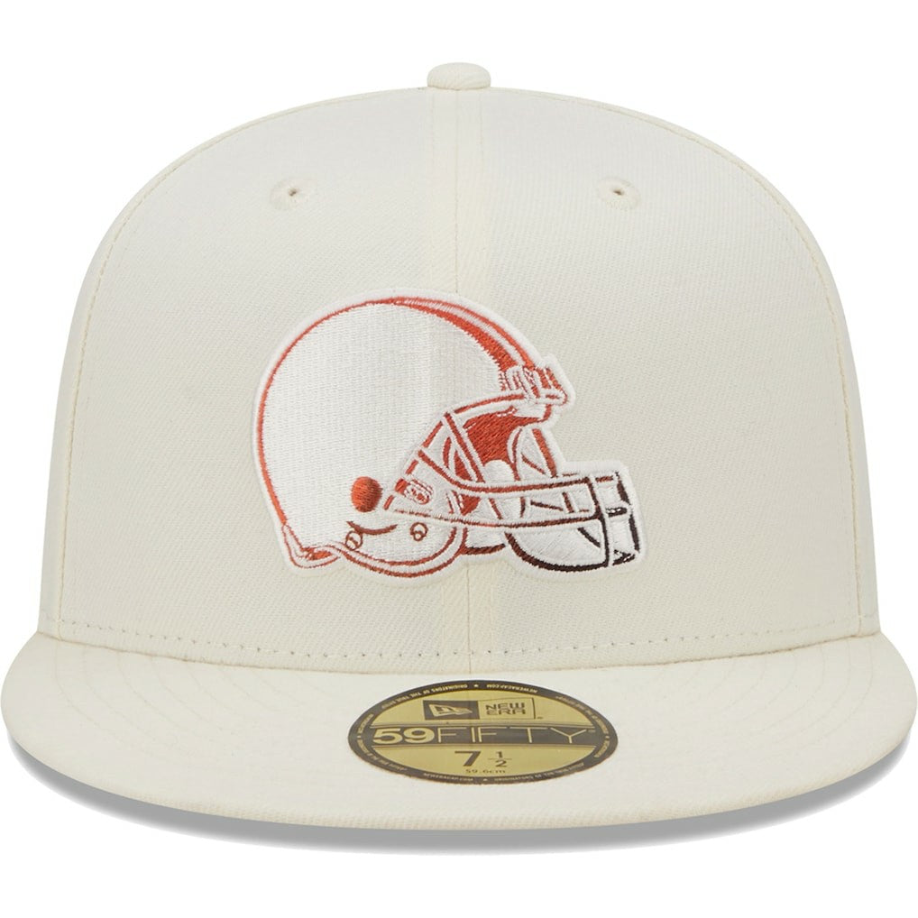 Cleveland Browns Chrome Color Dim 59FIFTY Fitted Hat | NFL Near me
