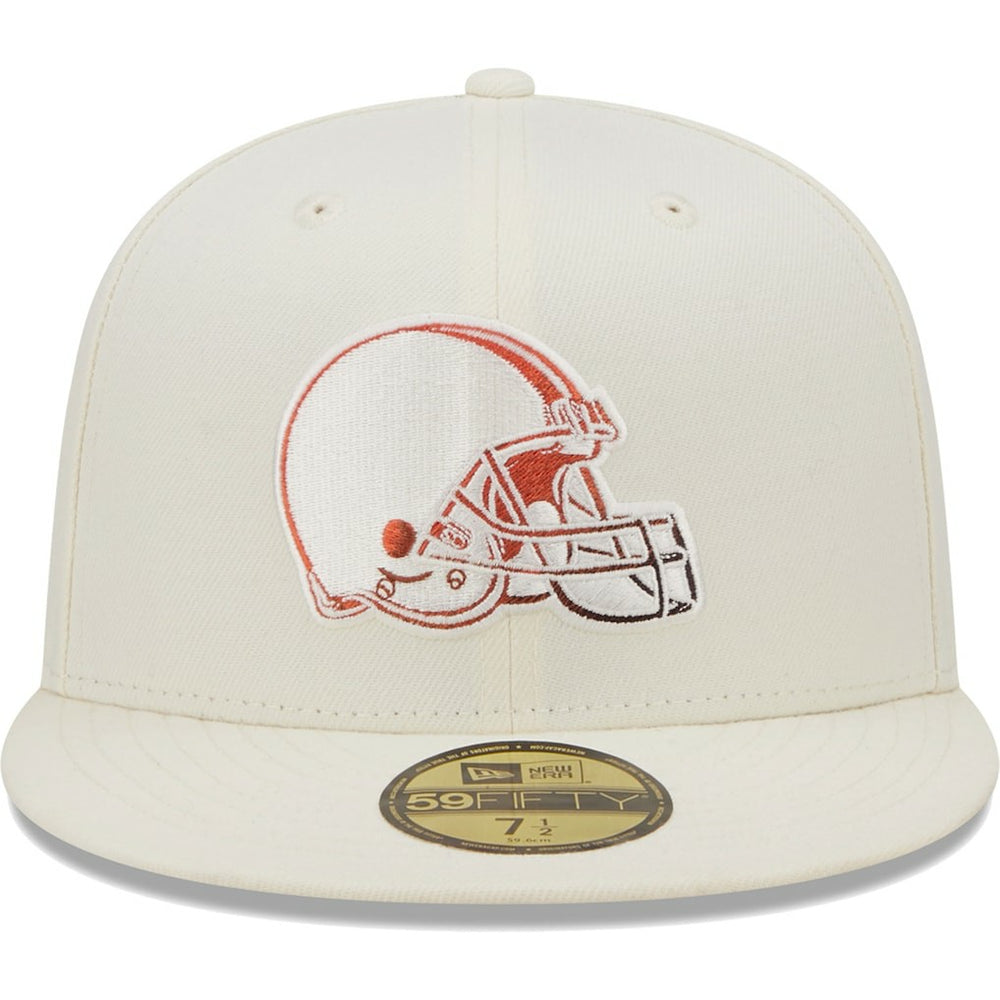 Cleveland Browns Chrome Color Dim 59FIFTY Fitted Hat | NFL Near me
