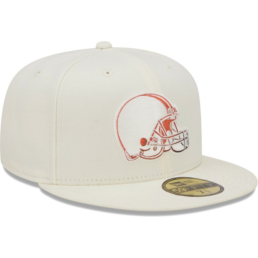 Cleveland Browns Chrome Color Dim 59FIFTY Fitted Hat | NFL Near me
