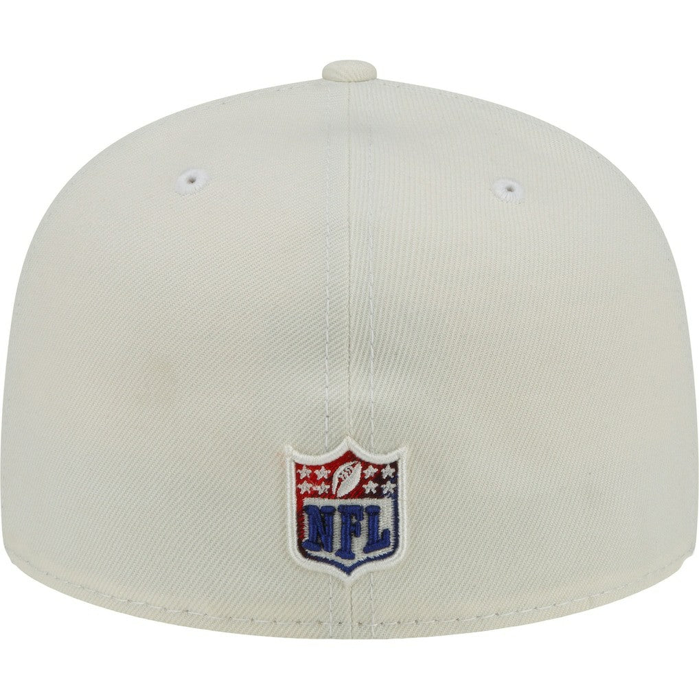 New York Giants Chrome Color Dim 59FIFTY Fitted Hat | NFL Outlet