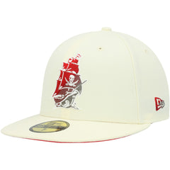 Tampa Bay Buccaneers Chrome Color Dim 59FIFTY Fitted Hat | NFL Discount