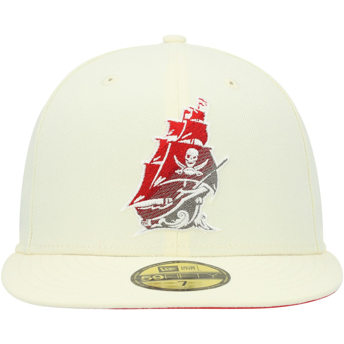 Tampa Bay Buccaneers Chrome Color Dim 59FIFTY Fitted Hat | NFL Discount