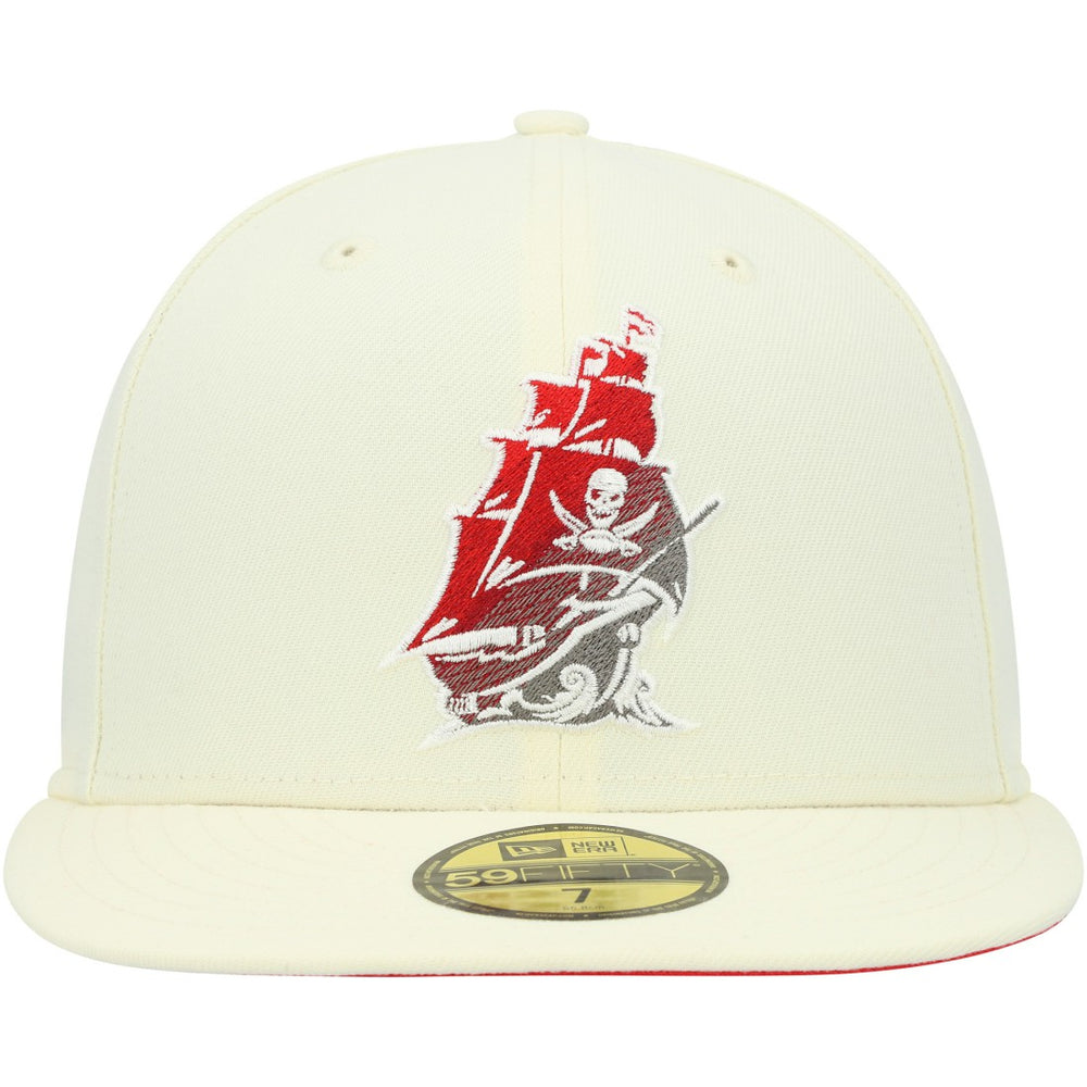 Tampa Bay Buccaneers Chrome Color Dim 59FIFTY Fitted Hat | NFL Discount