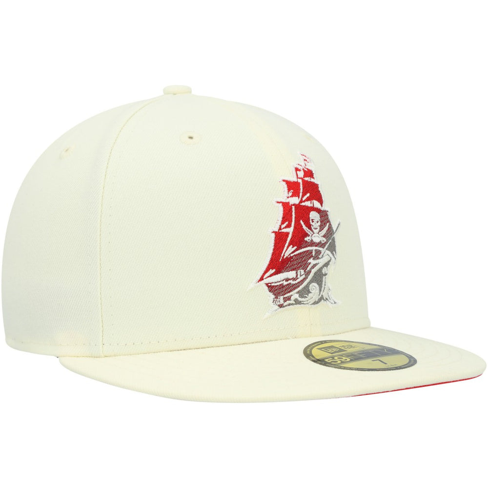 Tampa Bay Buccaneers Chrome Color Dim 59FIFTY Fitted Hat | NFL Discount