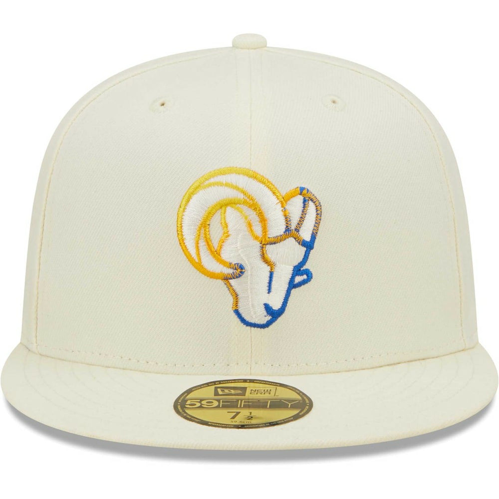Los Angeles Rams Chrome Color Dim 59FIFTY Fitted Hat | NFL Near me
