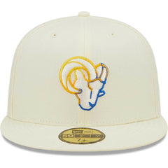 Los Angeles Rams Chrome Color Dim 59FIFTY Fitted Hat | NFL Near me