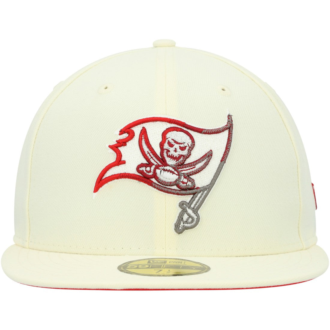 Tampa Bay Buccaneers Chrome Color Dim 59FIFTY Fitted Hat | NFL Outlet