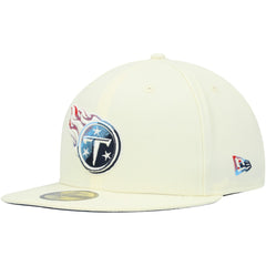 Tennessee Titans Chrome Color Dim 59FIFTY Fitted Hat | NFL Outlet