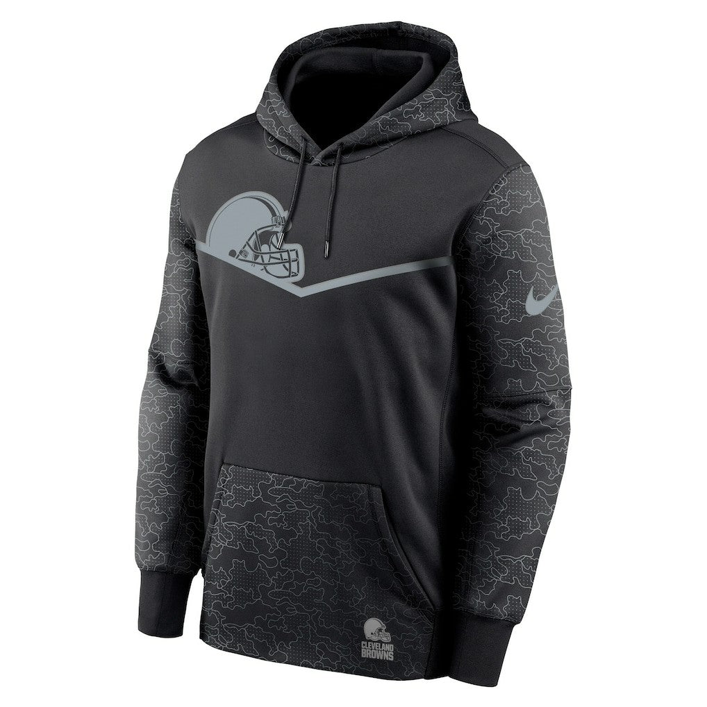 Cleveland Browns RFLCTV Chevron Pullover Hoodie | NFL Discount