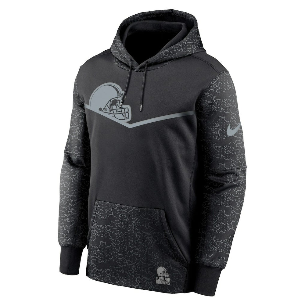 Cleveland Browns RFLCTV Chevron Pullover Hoodie | NFL Discount
