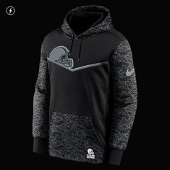 Cleveland Browns RFLCTV Chevron Pullover Hoodie | NFL Discount