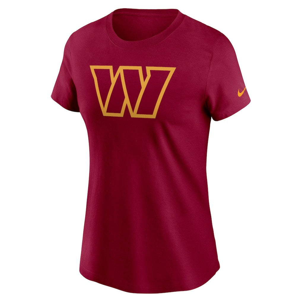 Washington Commanders Women's Logo Cotton Essential T-Shirt | NFL Near me