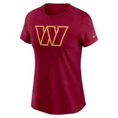 Washington Commanders Women's Logo Cotton Essential T-Shirt | NFL Near me