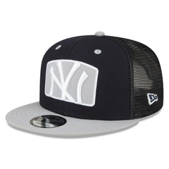 New York Yankees New Era Logo Zoom Trucker 9FIFTY Snapback Hat - MLB Hats