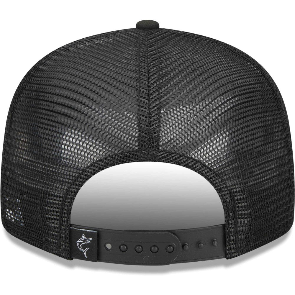 Miami Marlins New Era Street Trucker 9FIFTY Snapback Hat - MLB Hats