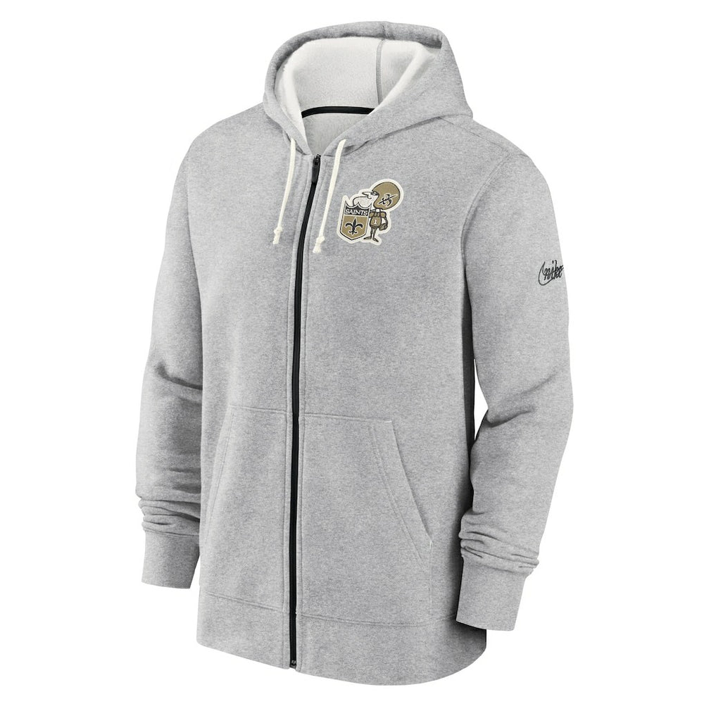 New Orleans Saints Historic Lifestyle Full-Zip Hoodie | NFL On sale