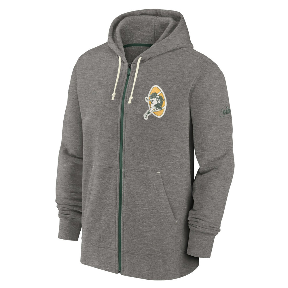 Green Bay Packers Historic Lifestyle Full-Zip Hoodie | NFL Sale