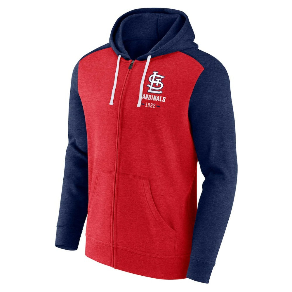 St. Louis Cardinals Fanatics Blown Away Full-Zip Hoodie - MLB Hoodies