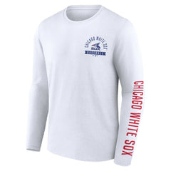 Chicago White Sox Fanatics Pressbox Long Sleeve T-Shirt - MLB T-shirts
