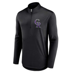 Colorado Rockies Fanatics Tough Minded Lightweight Quarter-Zip Pullover - MLB Pullover