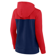 Washington Nationals Fanatics Women's Take The Field Colorblocked Hoodie Full-Zip Jacket - MLB Jackets