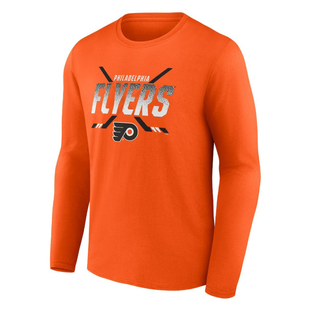 Philadelphia Flyers Fanatics Covert Long Sleeve T-Shirt -  NHL T-shirts