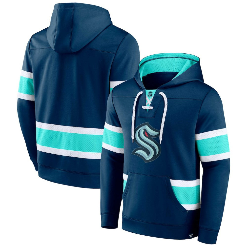 Seattle Kraken Fanatics Powerplay Warrior Pullover Hoodie -  NHL Hoodies