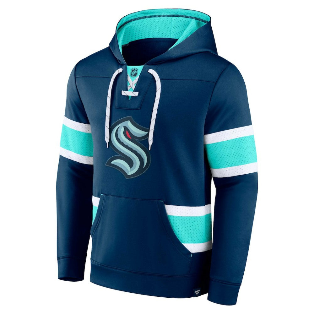 Seattle Kraken Fanatics Powerplay Warrior Pullover Hoodie -  NHL Hoodies